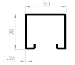 پروفیل جی 3030