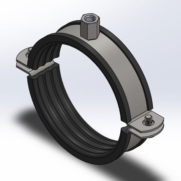 بست دو پیچ مهره دار 3 اینچ