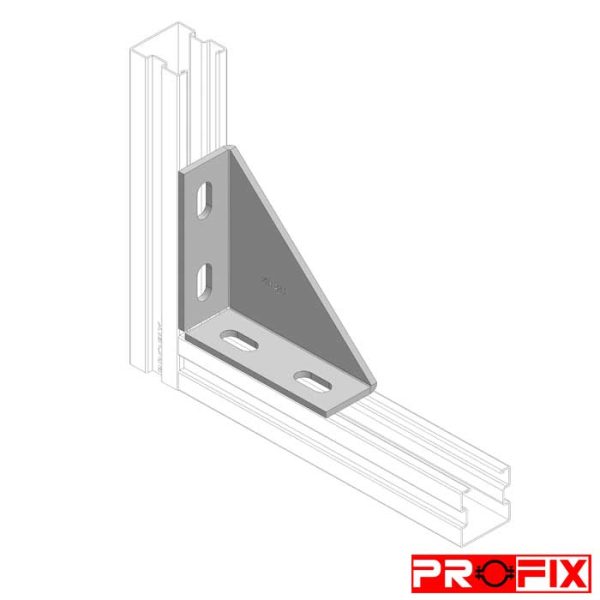 اتصال پروفیل سی لچکی 120 کد PAC-301