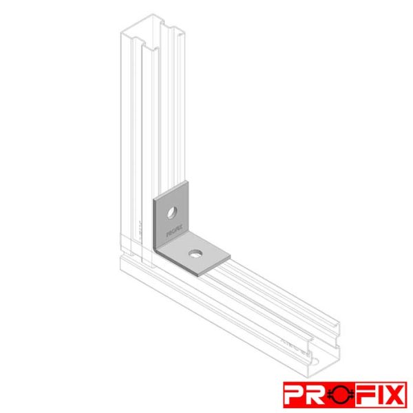 اتصال پروفیل سی نبشی کوتاه 90 درجه کد PAC-302