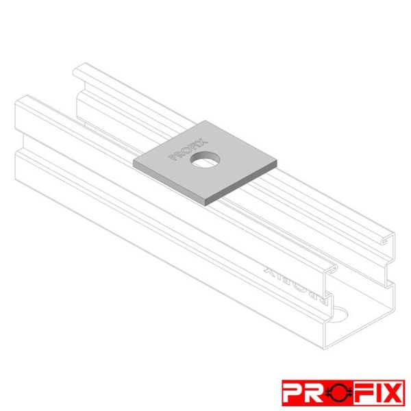 اتصال مهره مربعی پروفیل سی کد PFC-303