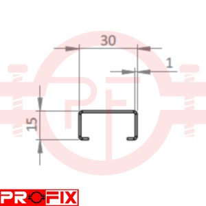 پروفیل ۳۰ در ۱۵
