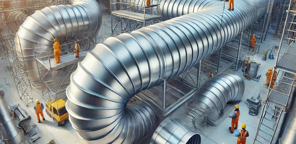 کانال اسپیرال گالوانیزه