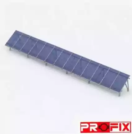 پک سازه (استراکچر ایستاده تک‌ردیفه عمودی طرح مدولار 13 پنل) 620W