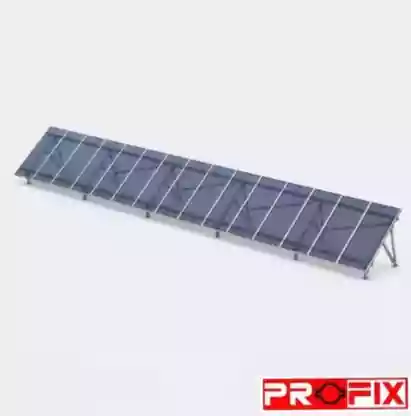 پک سازه (استراکچر ایستاده تک‌ردیفه عمودی طرح مدولار 15 پنل) 620W