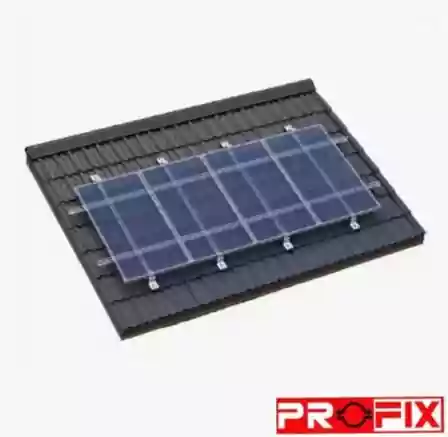 پک سازه (استراکچر شیروانی عمودی طرح مدولار 4 پنل) 620W