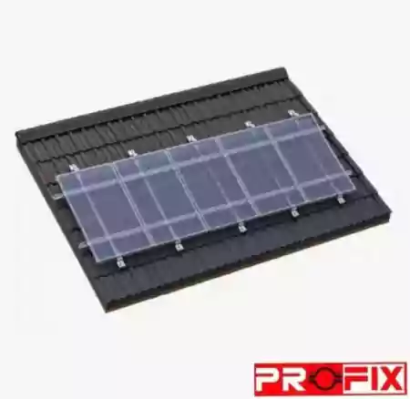 پک سازه (استراکچر شیروانی عمودی طرح مدولار 5 پنل) 620W