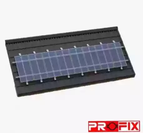 پک سازه (استراکچر شیروانی عمودی طرح مدولار 8 پنل) 720W