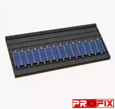 پک سازه (استراکچر شیروانی عمودی طرح مدولار 13 پنل) 720W